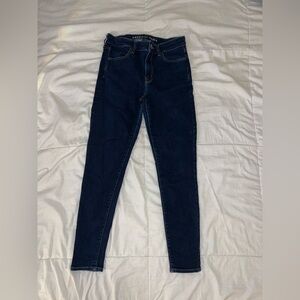 American Eagle Dark Blue Skinny Jeans